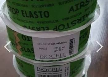 Taśma mocnoklejąca Isocell Airstop Elasto 60 mm x 25 lfm