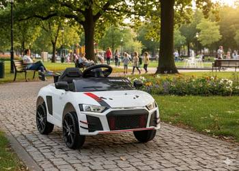 BAWIBUS.PL Auto autko na akumulator samochód AUDI R8 jeździk na pilota