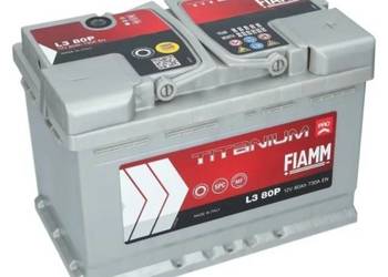 Akumulator FIAMM TITANIUM PRO 12V 80Ah 730A Prawy Plus