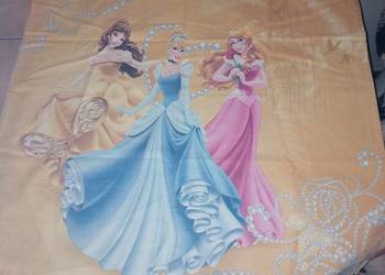 Pościel 140x210cm.Poszwa i dwie poszewki.Pościel księżniczki.