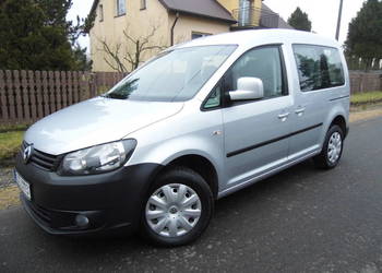 VW CADDY PIĘC OSÓB 2X ROZSUWANE DRZWI 1.6TDI