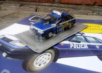 POLONEZ CARO POLICJA deagostini 1:43 kultowe auta PRL Model radiowóz