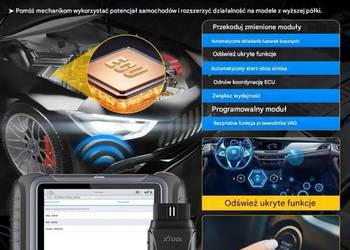 XTOOL D8W Can FD DoIP wifi język Polski