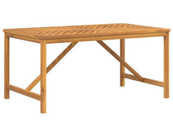 Stół ogrodowy 150x90x74 cm lite drewno akacjowe WM-362241