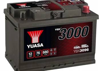 Akumulator 76Ah 680A  Yuasa Standard 12V Prawy Plus Akumulator 76Ah 680A  Yuasa Standard 12V Prawy Plus