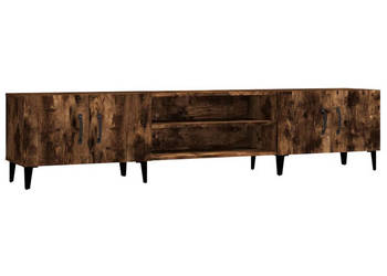 Szafka pod TV przydymiony dąb 180x315x40 cm WM-816269