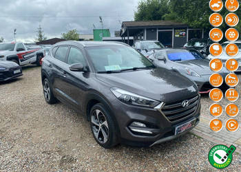 Hyundai Tucson 1.7 Crdi Navi kamera skóry ledy bezwypadkowy zamiana serwis…