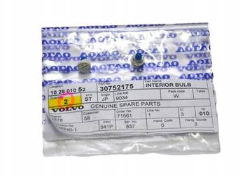 VOLVO S80 V70 XC70 zarowka podswietlenia wlacznika 30752175