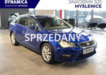 Seat Leon Sportstourer 2.0TDI 150KM M6 2017 r., HAK, przebieg tylko 175tys…