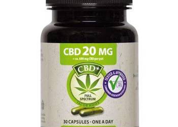 Jacob Hooy CBD 20mg 30 Kapsułek