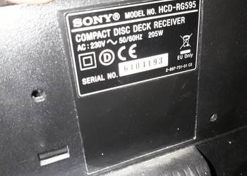 Sony HCD-RG595