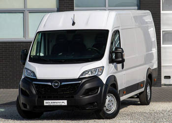Opel Movano L4H2 140KM Furgon Maxi tempomat drzwi270 stolik na kubki