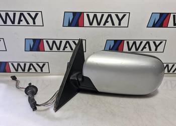  BMW E39 LUSTERKO LEWE LEWY PRZÓD 5PIN 354 TITANSILBER