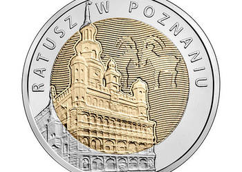 5 zł Odkryj Polskę Ratusz w Poznaniu 2015 + Folder