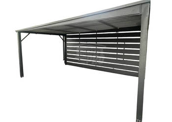 Carport wiata samochodowa 4x6 m dodatkowa zabudowa dach  GP734