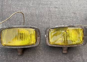 pobieda warszawa syrena fiat125 lampy przeciwmgielne zolte selektywne chrom
