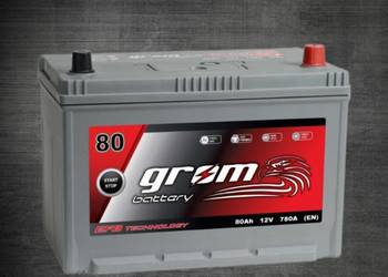 Akumulator Grom Efb Start&stop 80Ah/780A J Darmowa Dostawa