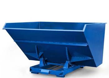 Kontener samowyładowczy 4000 L – nośność 2400 kg, stal 3 mm, kolor RAL, CE