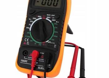 Mini Multimetr Cyfrowy DT-830B – Zakres do 1999 | LCD Podświetlany