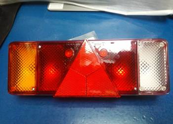 Lampa tylna z trójkątem lewa przyczepa HL8011,D83,D50