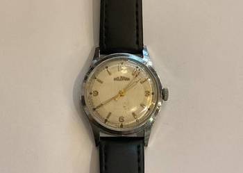 Klasyczny zegarek męski Delbana – mechaniczny, vintage lata 50/60