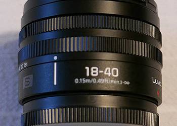 Obiektyw Panasonic Lumix 18-40 L mount