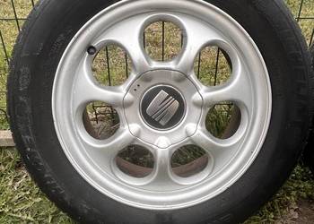 Alufelgi Felgi aluminiowe z oponami oryginalne Seat Toledo/Leon 5x100