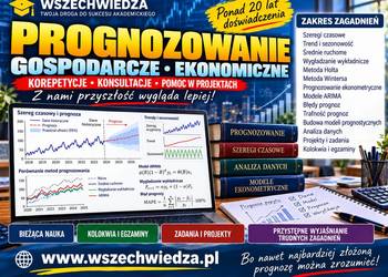 PROGNOZOWANIE - korepetycje, rozwiązywanie zadań, wszechstronna pomoc