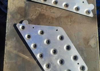 Aluminiowe osłony podłogi do skutera RY8 Keetway