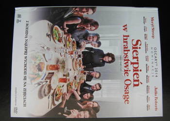 DVD: Sierpień w hrabstwie Osage -Meryl Streep, Julia Roberts