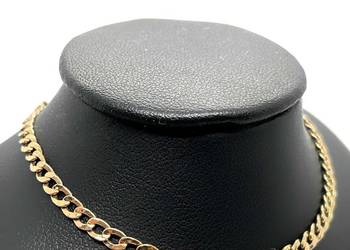 Złota Bransoletka Próby 585 1,64g Długość 18cm Pancerka Różowe Złoto