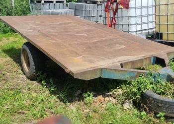 Przyczepa laweta rolnicza sadownicza 4 tony