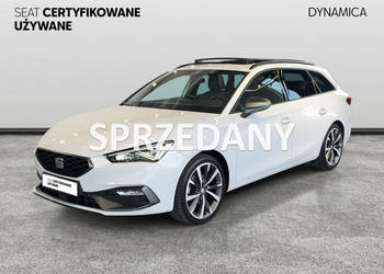 Seat Leon Sportstourer VAT 23% FR 1.5TSI 150KM M6 2023 r., Salon PL, Gwara…