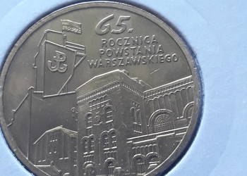 2 zł 65 rocznica Powstania Warszwskiego 2009 r.-UNC