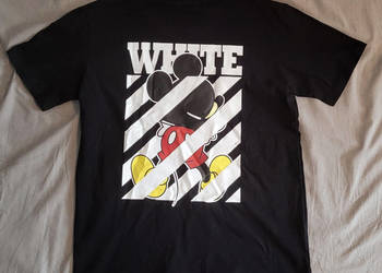 t-shirt OFF WHITE czarny rozmiar XL
