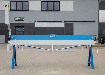Zaginarka do blachy 2,5 metrowej z nożem. Z20x2500/0,8 OLMET