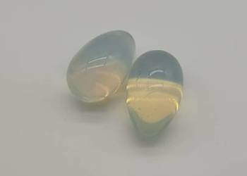 Kolekcjonerskie unikatowe jajo małe Jajko Opalit Przezroczysty 40mm OPL12