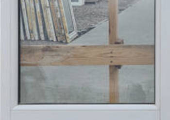 OKNA KacprzaK Witryna 65X213 FIX Używany PCV Plastikowy