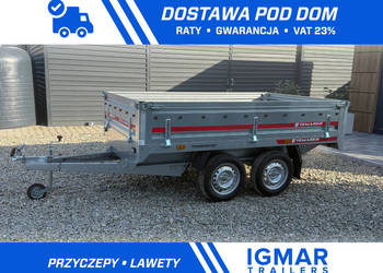 Przyczepka samochodowa Temared TRANSPORTER 2515/2 lekka burtowa