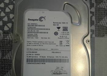 Dysk Seagate barracuda 500gb