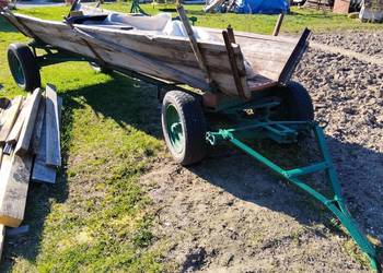 Wóz Traktorowy + pług 5 skibowy