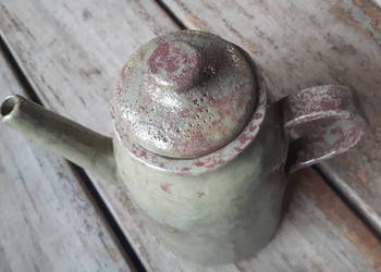 Imbryk ceramiczny ręcznie wykonany.
