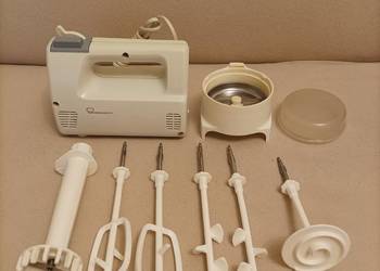 Mikser robot kuchenny Predom Niewiadów typ 724 z młynkiem do kawy z PRL-u