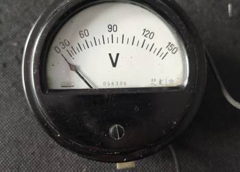 Voltomierz 0-150V Lumel 1970 r. Wskaźnik
