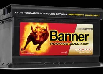Akumulator Banner Running Bull AGM 70Ah 720A