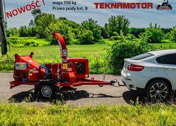 Rębak do 750 kg, prawo jazdy kat B, Skorpion 160S, produkt Polski, Benzyna