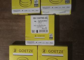 Pierścienie tłokowe Alfa romeo147,156,166 Goetze08-124700-00