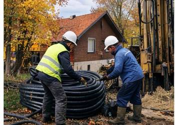 odwierty pod pompę ciepła gruntowa pompa gruntowe pompy ciepła Sulejów