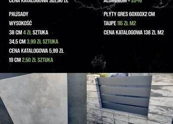 Black weeks palisada łupana już za 2,50