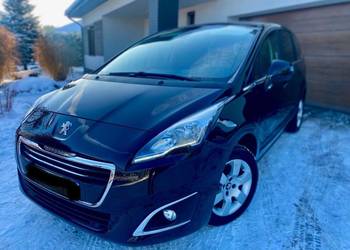 Peugeot 5008 2.0 Hdi 2016r 7-os Czarny 137tys km